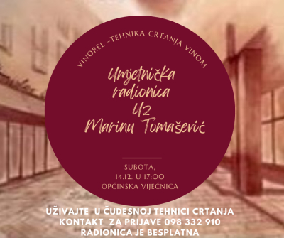 Umjetnička radionica uz Marinu Tomašević