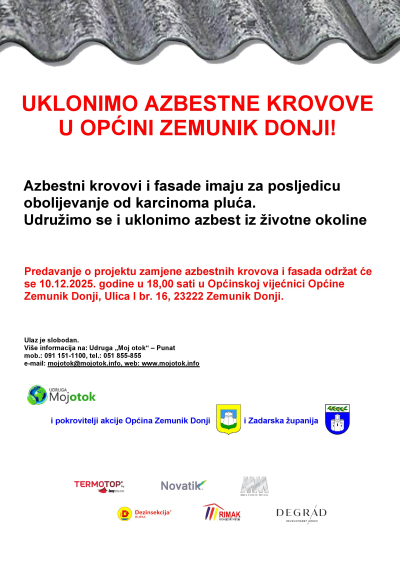 Zamjena azbestnih krovova